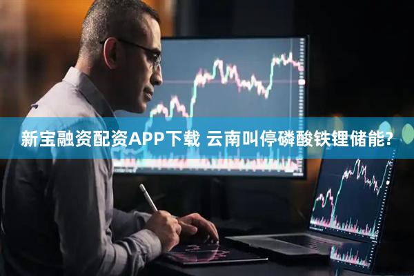 新宝融资配资APP下载 云南叫停磷酸铁锂储能?